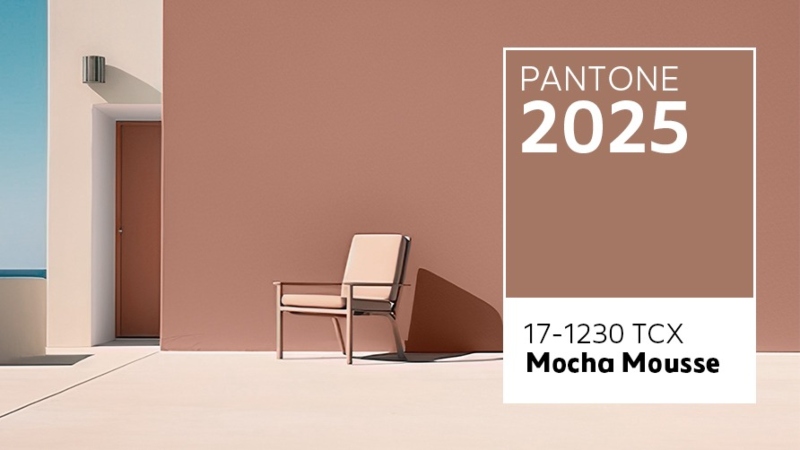 El Moccha Mousse es el color elegido para 2025.