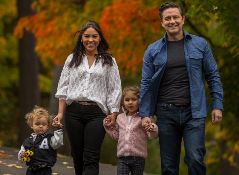 Anaida Galindo y Pierre Poilievre tienen dos hijos.