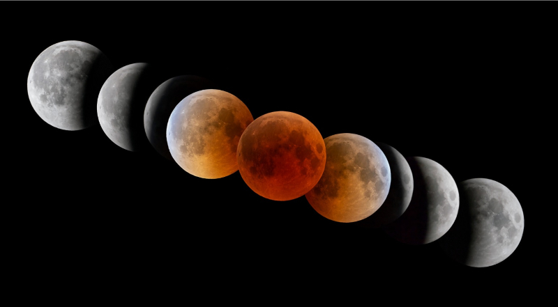 El eclipse total de Luna Llena se llevará a cabo el 14 de marzo