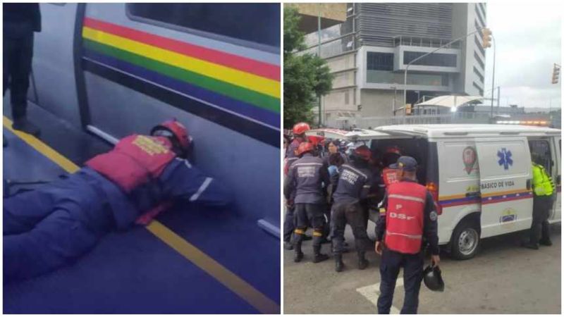 Perdió una pierna al caer a los rieles del Metro de Caracas