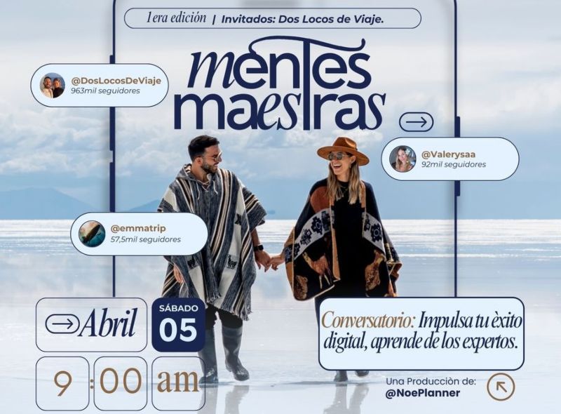 Mentes Maestras llevará a Valencia a "Dos Locos de Viaje"