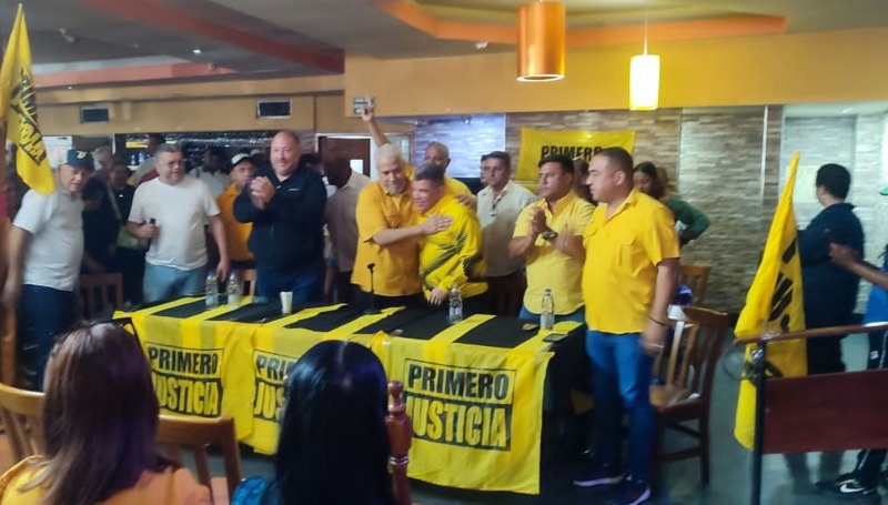 Centro Político Democrático presentó la candidatura de David García a la gobernación de Miranda