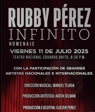 Manuel Tejada dirigirá la orquesta en el homenaje a Rubby Pérez. 