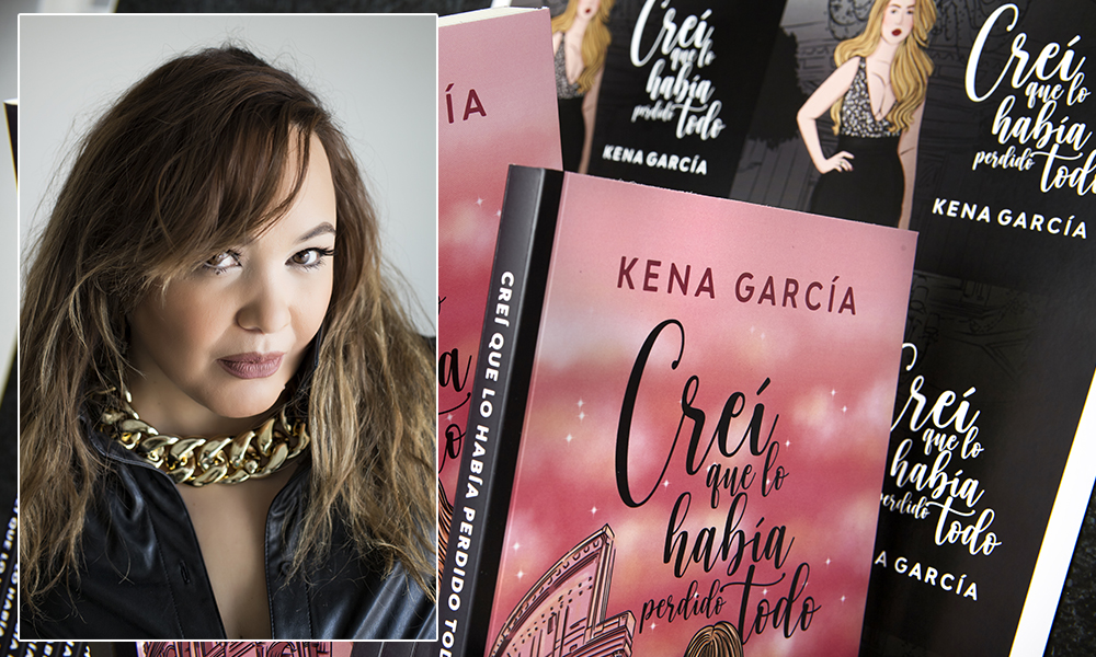 La escritora y empresaria venezolana Kena García presenta su novela "Creí que lo había perdido todo"