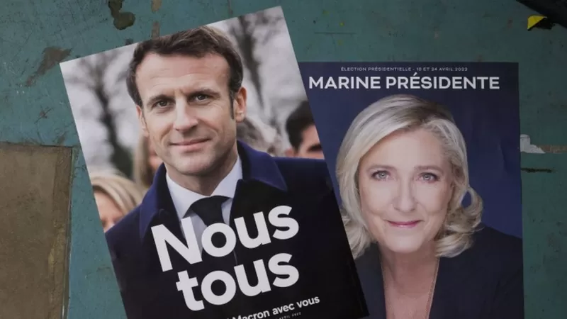 Elecciones en Francia: Macron y Le Pen van a segunda vuelta