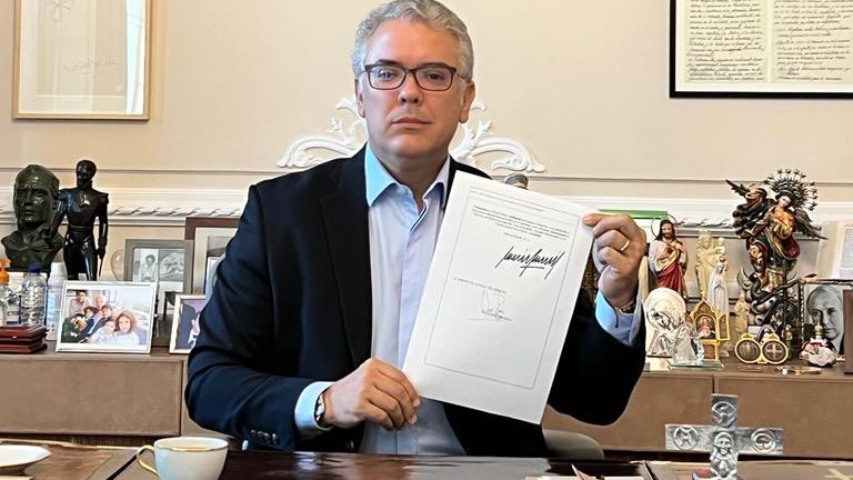 Presidente Iván Duque firmó extradición a EEUU de alias Otoniel