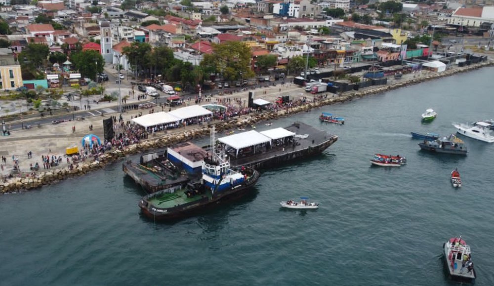 Bendición del Mar en Puerto Cabello resurge tras dos años de pandemia