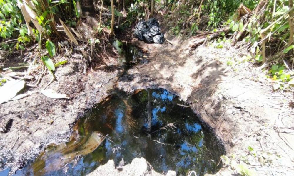 Denuncian nuevo derrame de petróleo en Monagas