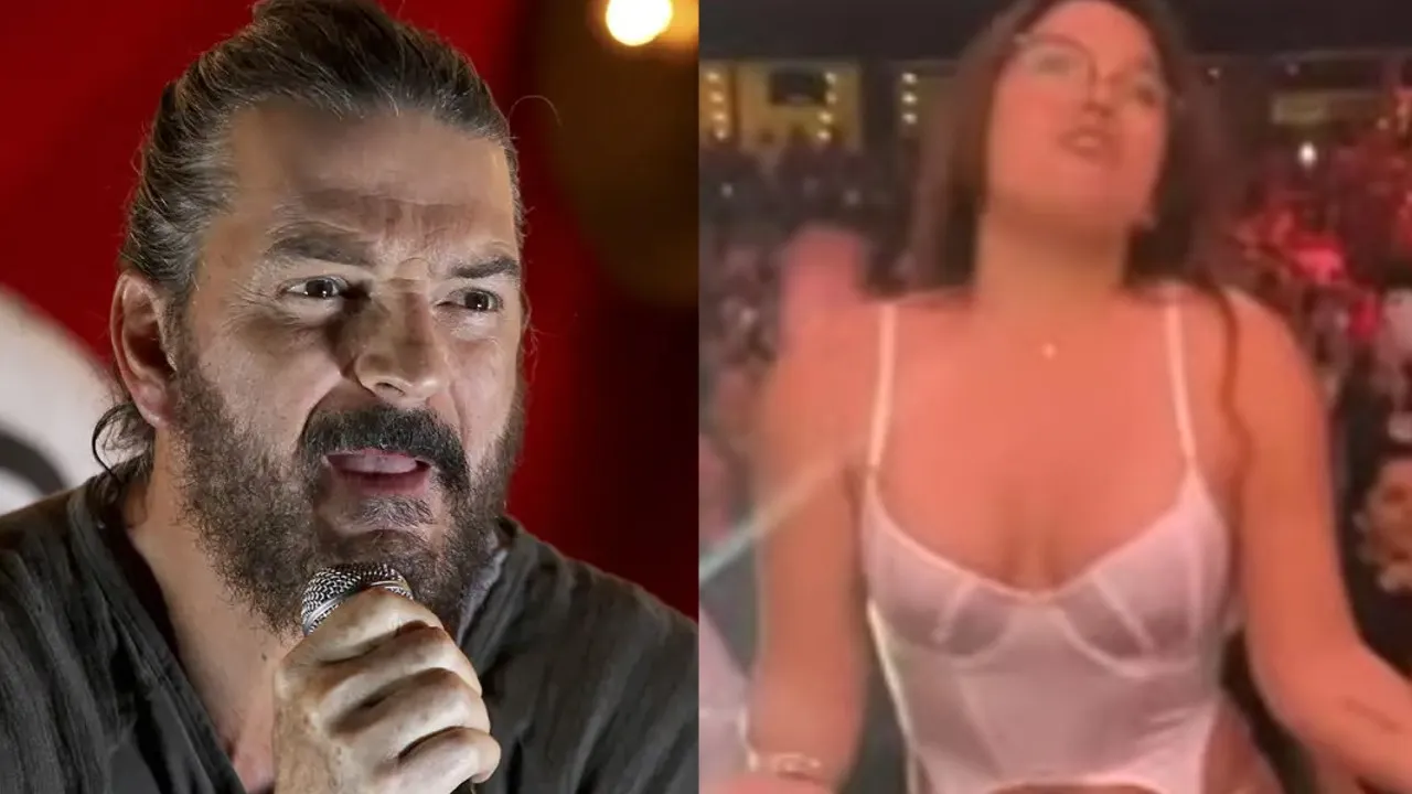 Mujer se desnudó durante concierto de Ricardo Arjona... ¡Y se hizo viral!