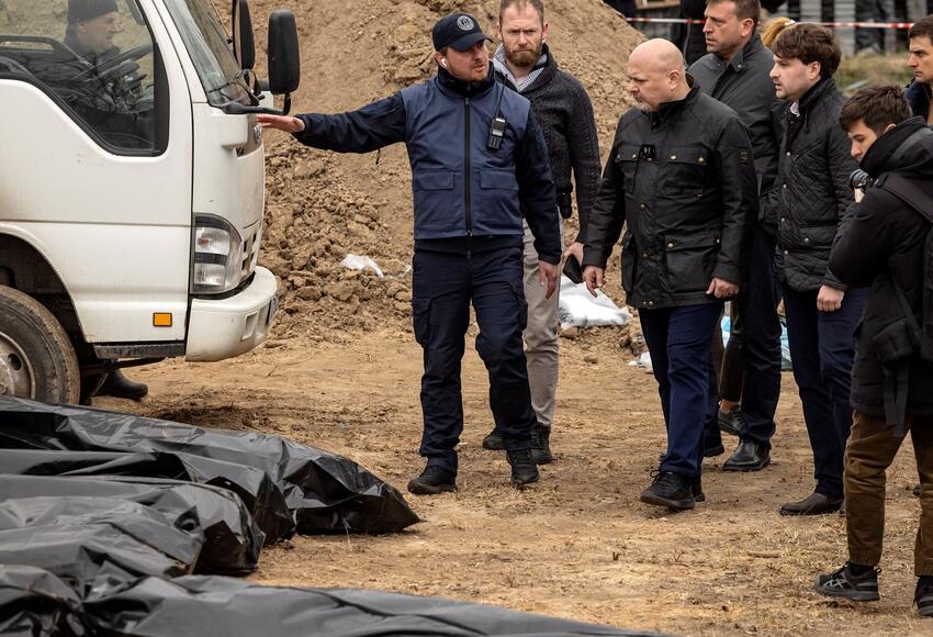 Karim Khan al llegar a Ucrania: "Es una escena del crimen"