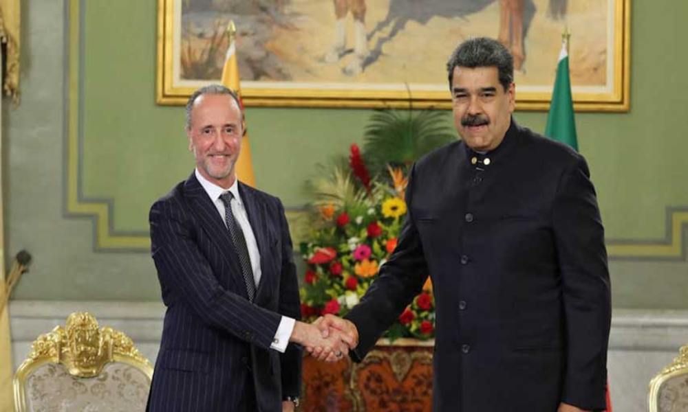 Maduro recibió cartas credenciales de nuevo embajador portugués
