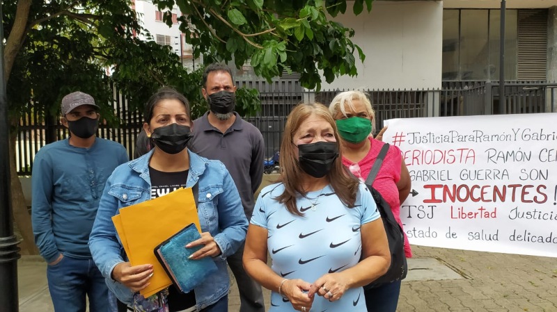 Piden justicia y libertad para el periodista Ramón Centeno y el dirigente Gabriel Guerra