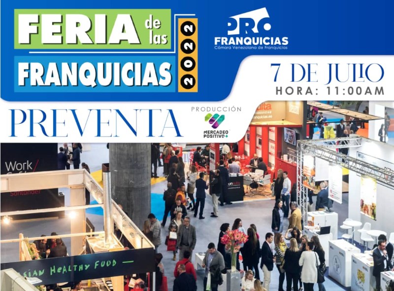 Feria de Profranquicias 2022 busca incentivar inversiones en Venezuela