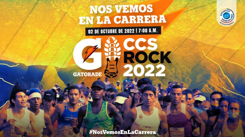Gatorade Caracas Rock será el 2 de octubre: ¡Las inscripciones ya están abiertas!