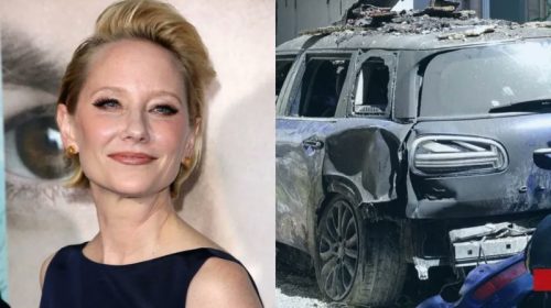 Anne Heche en estado crítico tras chocar su carro contra una casa +FOTOS