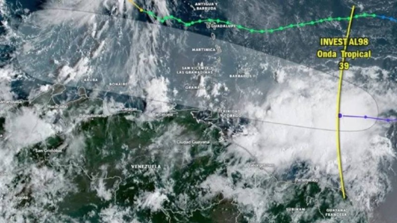 Pronostican intensas lluvias en las próximas 48 horas en Venezuela