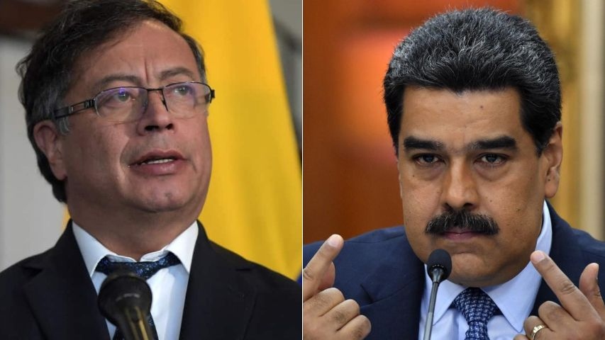 Maduro y Petro se reunirán este martes en Caracas