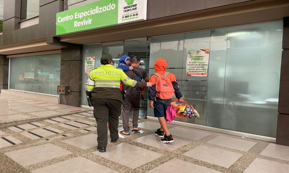 Policía de Colombia encontró a 186 niños venezolanos en condición de mendicidad