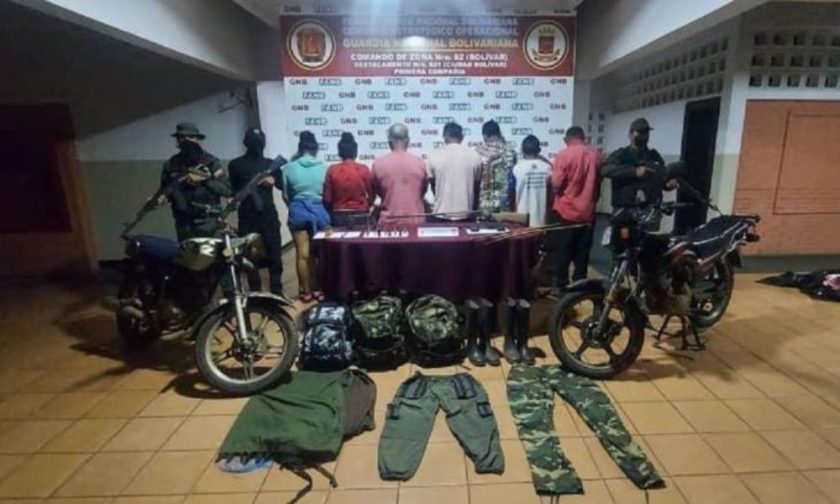 Bolívar: desmantelada banda de secuestradores