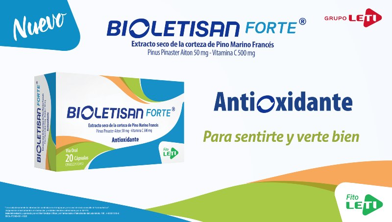 Grupo LETI lanza al mercado farmacéutico Bioletisan Forte