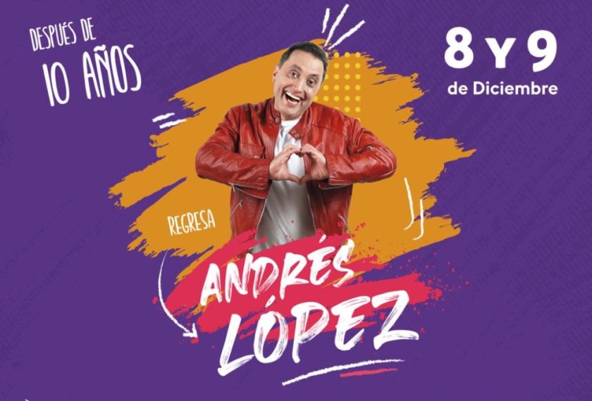 El comediante colombiano Andrés López regresa a Venezuela con su "López Tour"