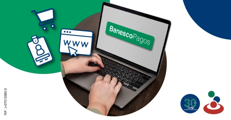 Banesco habilitó nuevos botones de pago en línea