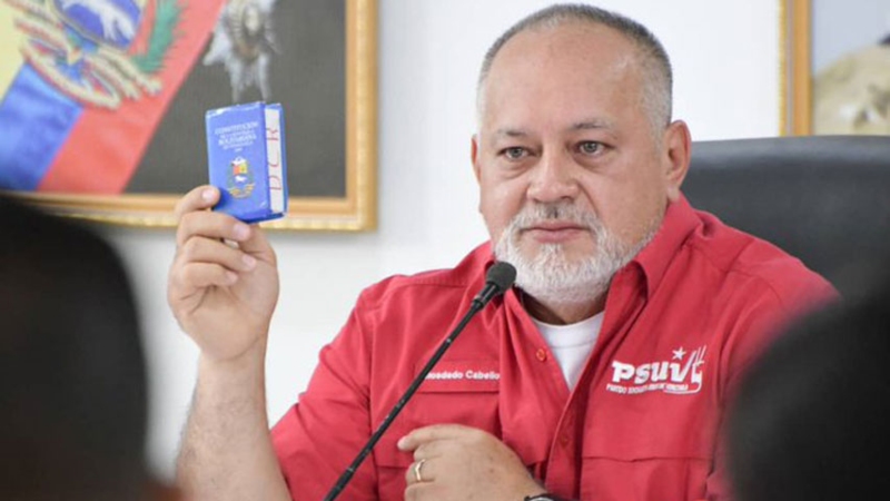 Diosdado Cabello pide justicia ante presuntos actos delictivos de la oposición