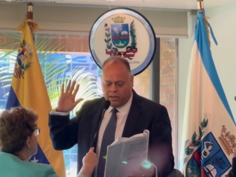 Ratificado Máximo Sánchez como presidente del Concejo Municipal de Chacao
