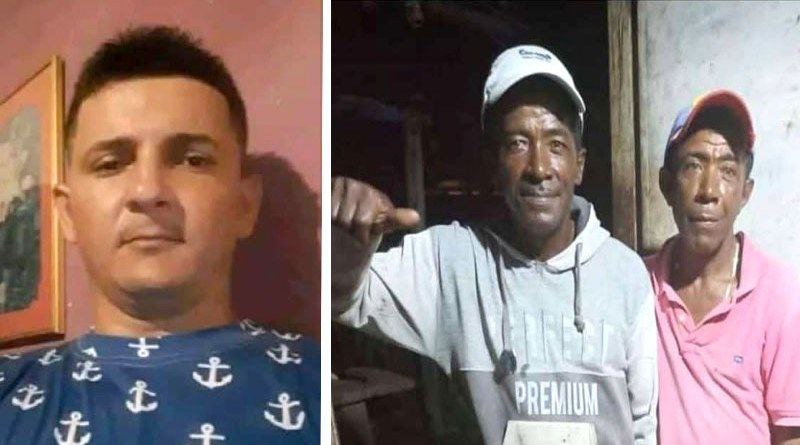 Extorsionadores asesinan a tres pescadores en Barranquitas