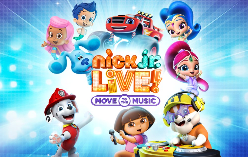 El show Nick Jr. Live “Baila Con Ritmo” de Nickelodeon llega a Venezuela
