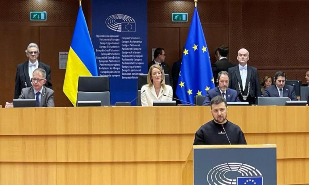 Zelenski ante la Eurocámara: Ucrania será miembro de la Unión Europea