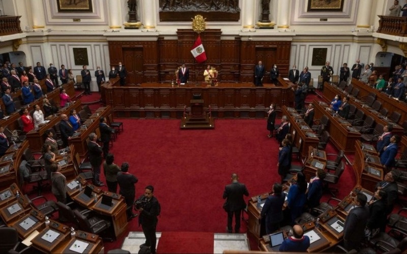 Congreso de Perú rechazó por segunda vez adelantar elecciones