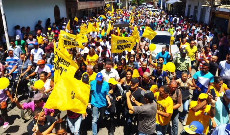 Henrique Capriles recorrió el estado Sucre
