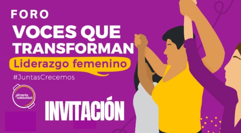 Programa de Liderazgo Femenino invita al foro “Voces que transforman” 