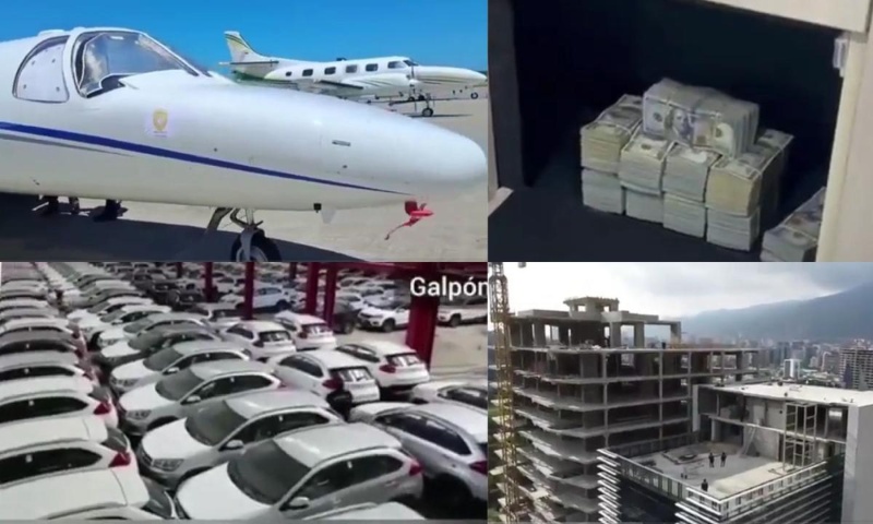Detalles del desfalco a PDVSA: Carros de lujos, aviones y miles de dólares decomisados +VIDEO