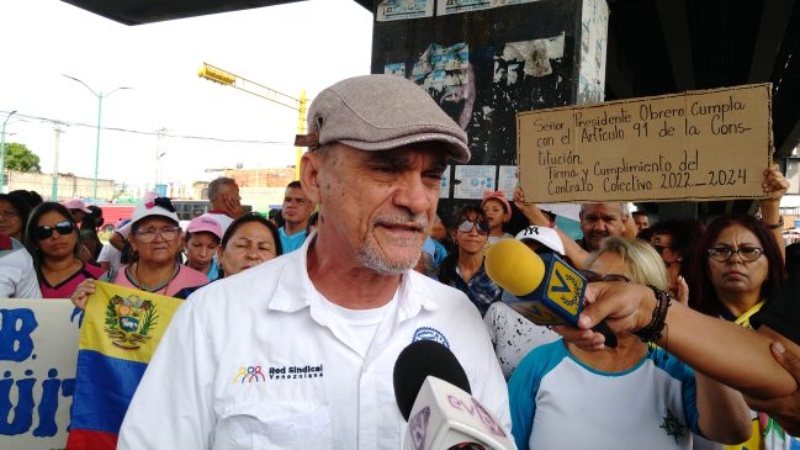 Juan Tortolero, coordinador de la Coalición Sindical en Carabobo