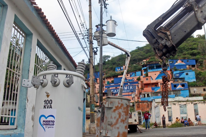 Gobernación y Alcaldía modernizan sistema eléctrico en Puerto Cabello