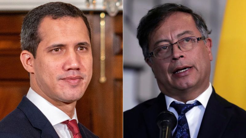 Petro llamó mentiroso a Guaidó: "No se le expulsó"