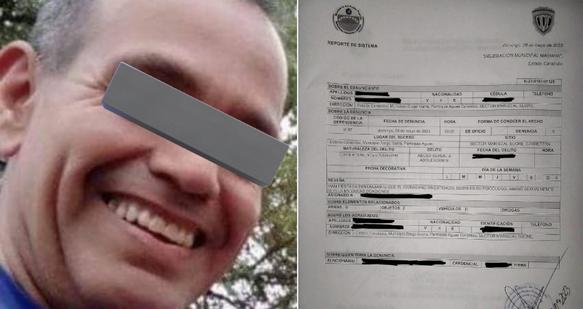 Detenido psicólogo escolar por presunto abuso sexual a menores
