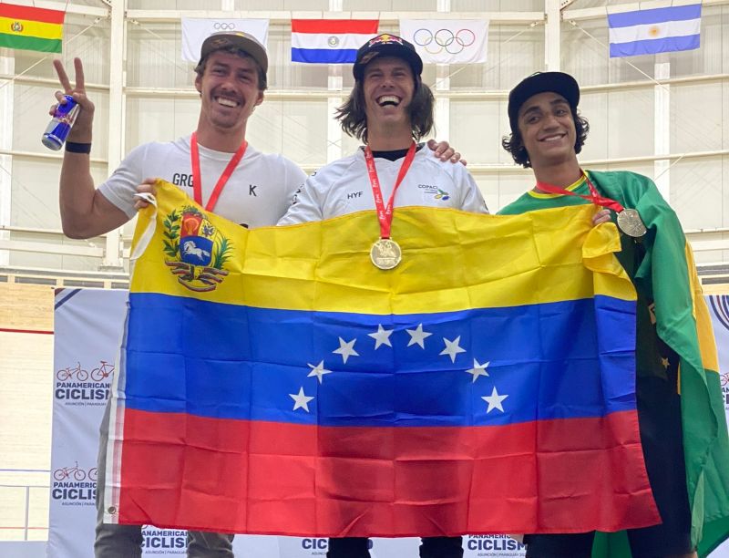 Daniel Dhers ganó oro en Campeonato Panamericano BMX Freestyle