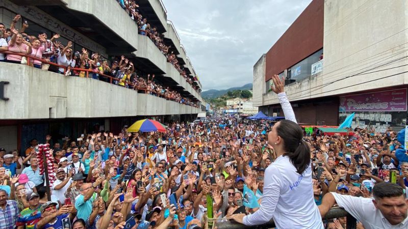 María Corina seguirá luchando por «elecciones libres y limpias»