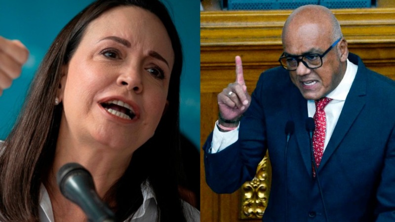 Jorge Rodríguez acusó a María Corina Machado de "campaña sucia" +VIDEO