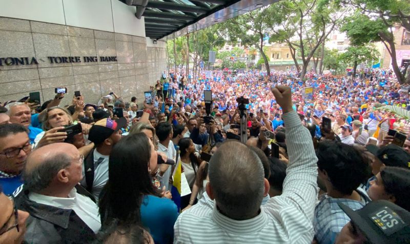 María Corina Machado: "Conmigo se inscribió Venezuela" +VIDEO