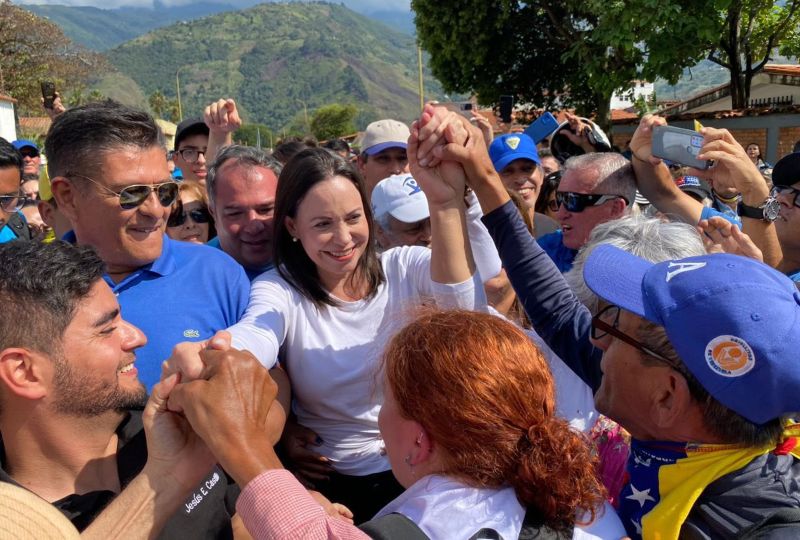 Primarias 2023: María Corina Machado tiene 49 % de intención de voto, según Hinterlaces