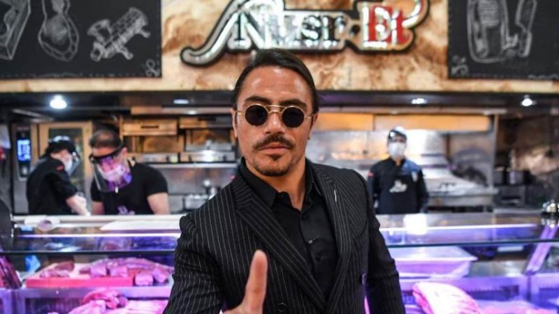 Salt Bae cerró su restaurante en Nueva York