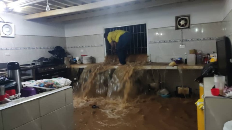 Intensas lluvias causaron inundaciones en Portuguesa +VIDEO