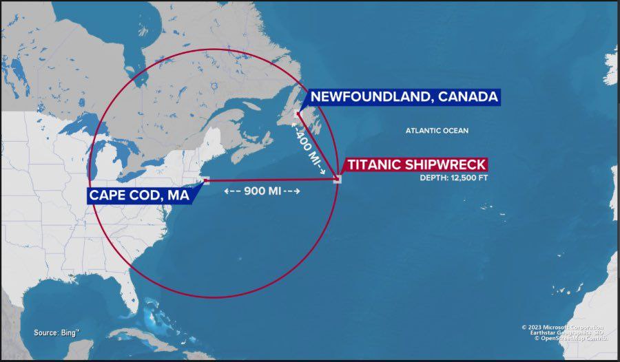 Encuentran "campo de escombros" cerca de los restos del Titanic