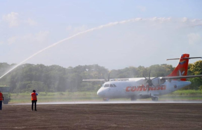 Conviasa inaugura conexión aérea comercial entre Caracas y Acarigua