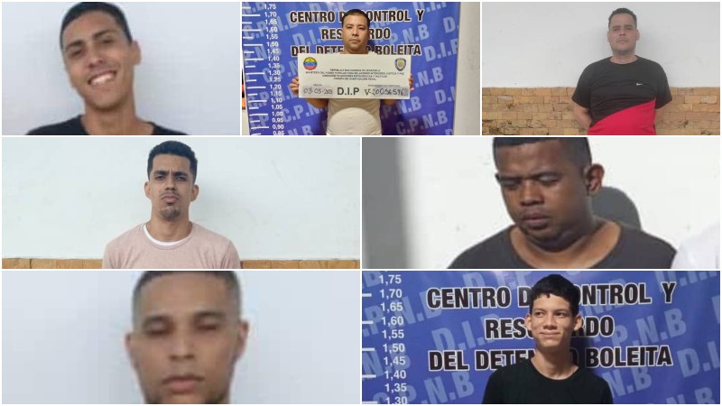 Siete peligrosos delincuentes se fugaron de la PNB en Caracas