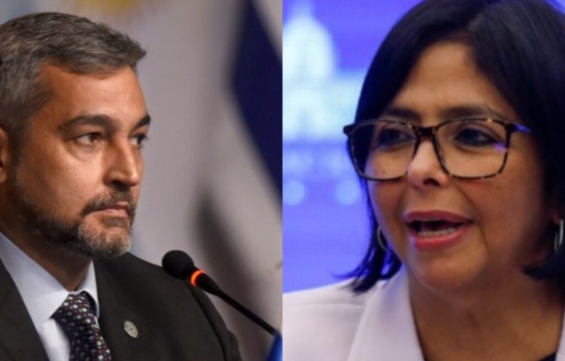 Delcy Rodríguez exigió a Paraguay pagar la deuda a Venezuela